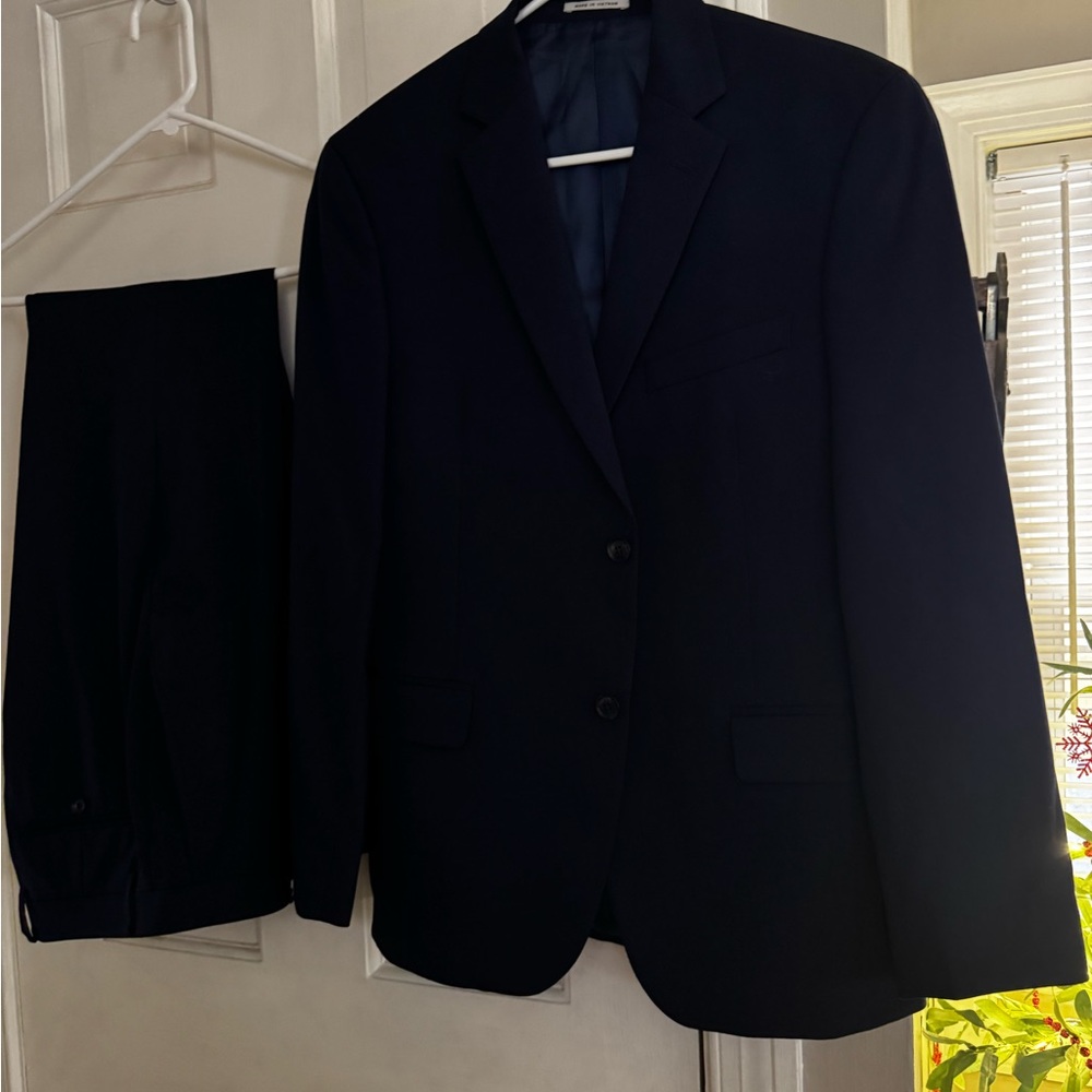 Alfani Men’s Navy Pant Suit